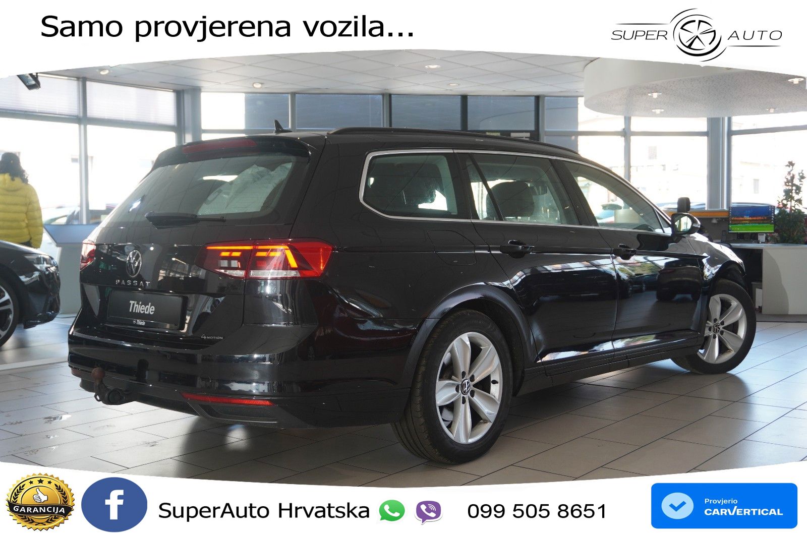 Volkswagen Passat Variant 2.0 TDI (200 KS) 4MOTION DSG Business LED+GR SJED+ACC
