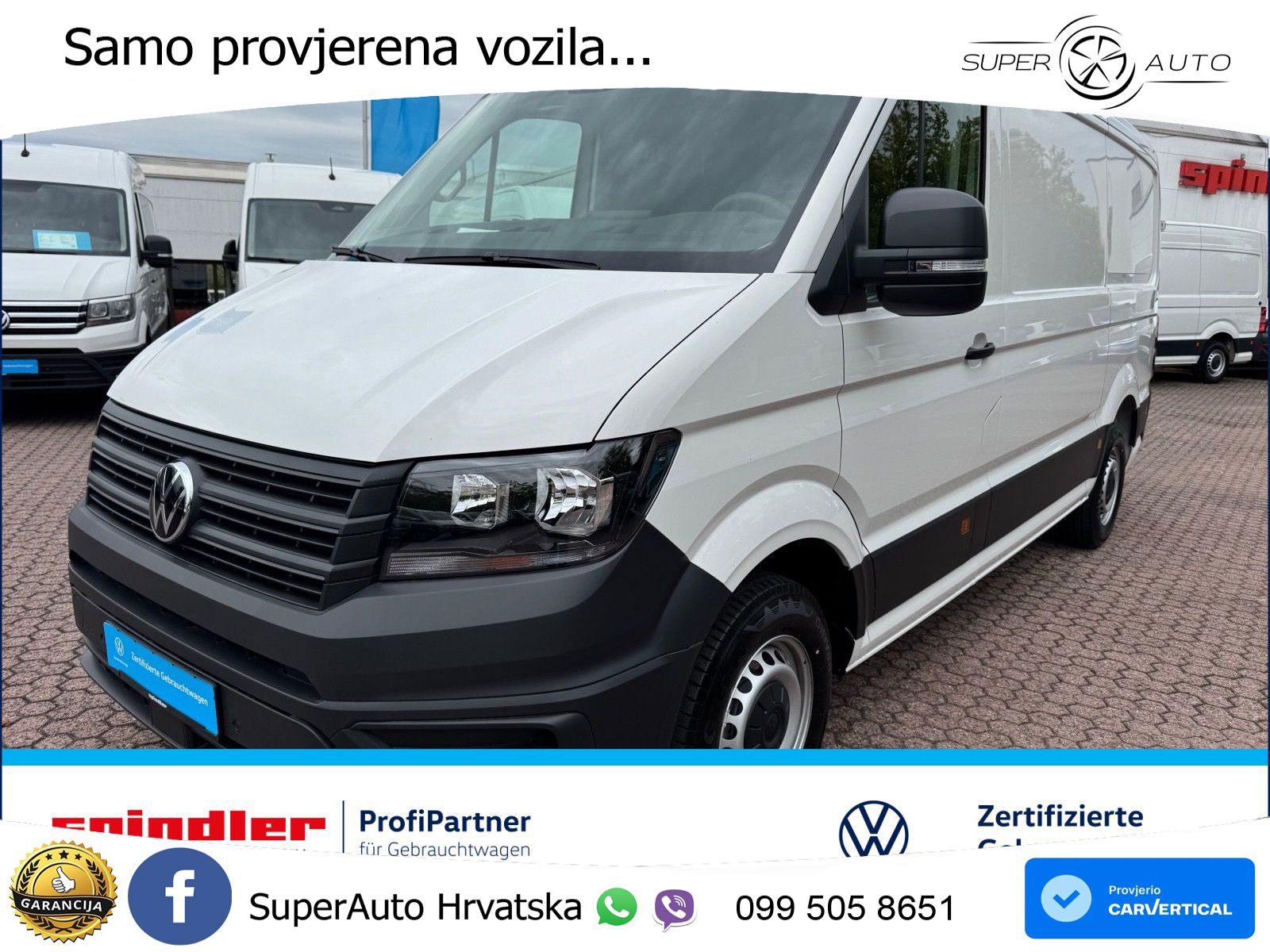Volkswagen Crafter 35 Kasten L2H1 / Bluetooth, Klima, PDC 140 KS