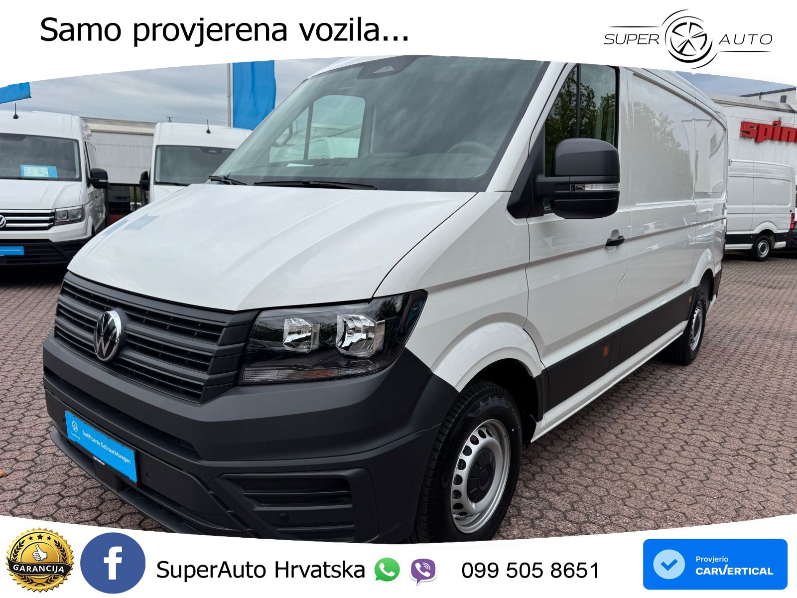 Volkswagen Crafter 35 Kasten L2H1 / Bluetooth, Klima, PDC 140 KS