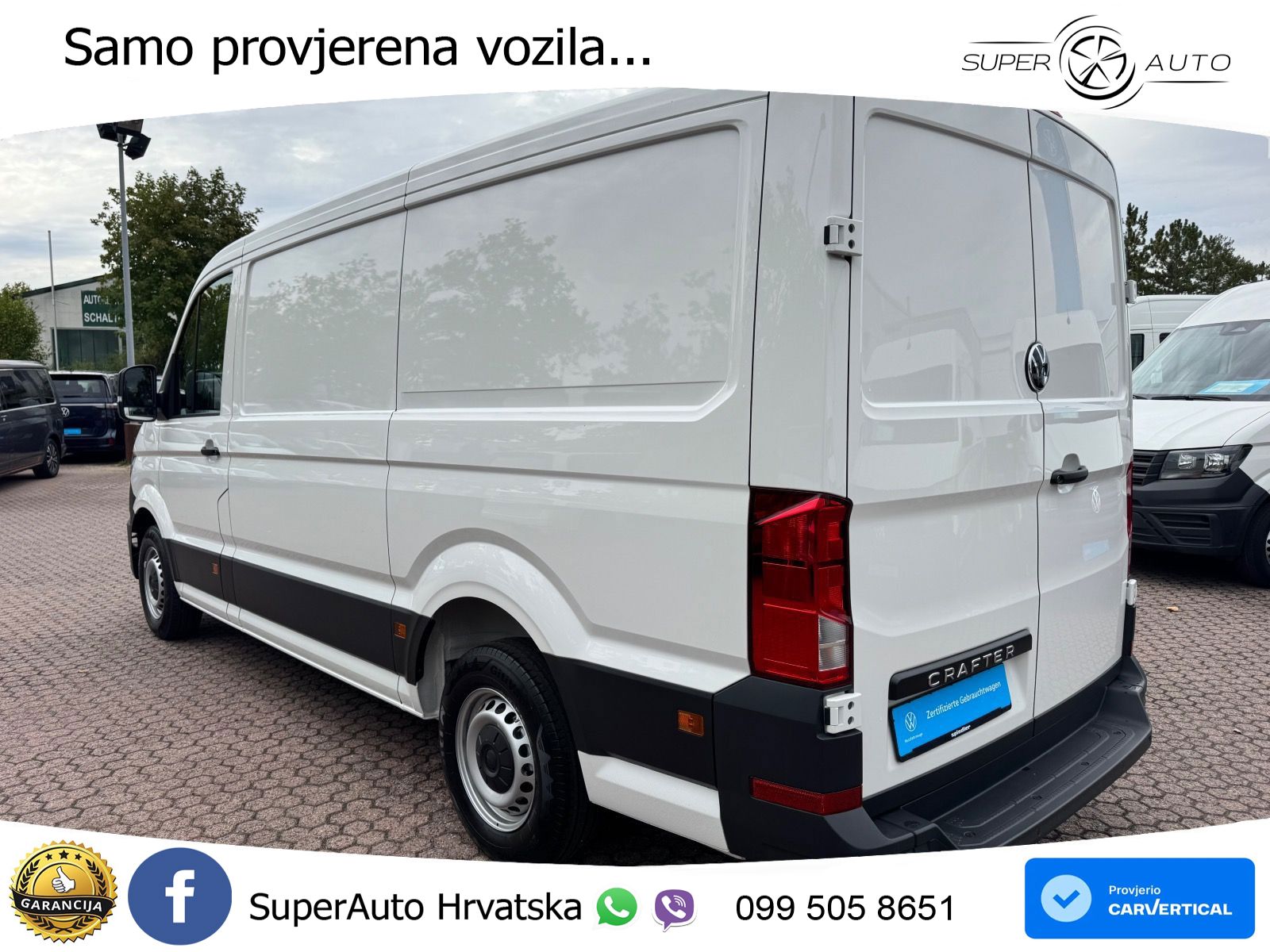 Volkswagen Crafter 35 Kasten L2H1 / Bluetooth, Klima, PDC 140 KS