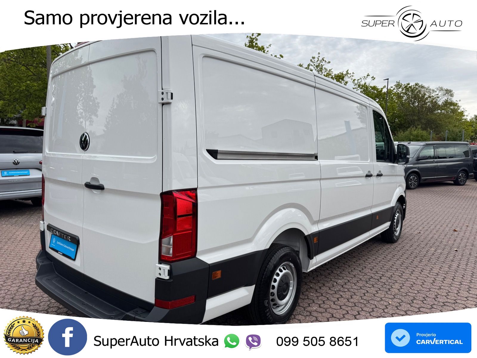 Volkswagen Crafter 35 Kasten L2H1 / Bluetooth, Klima, PDC 140 KS