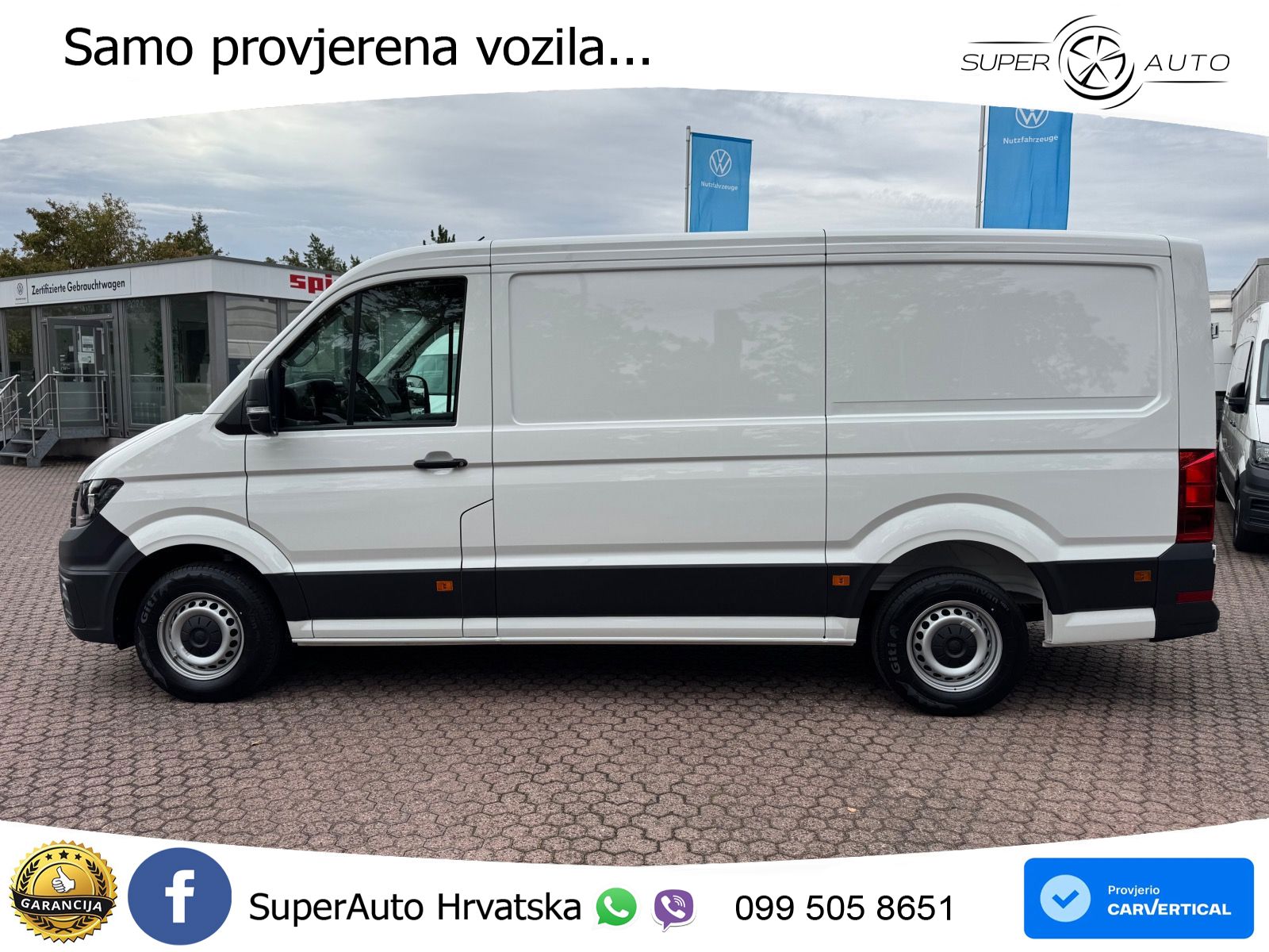 Volkswagen Crafter 35 Kasten L2H1 / Bluetooth, Klima, PDC 140 KS