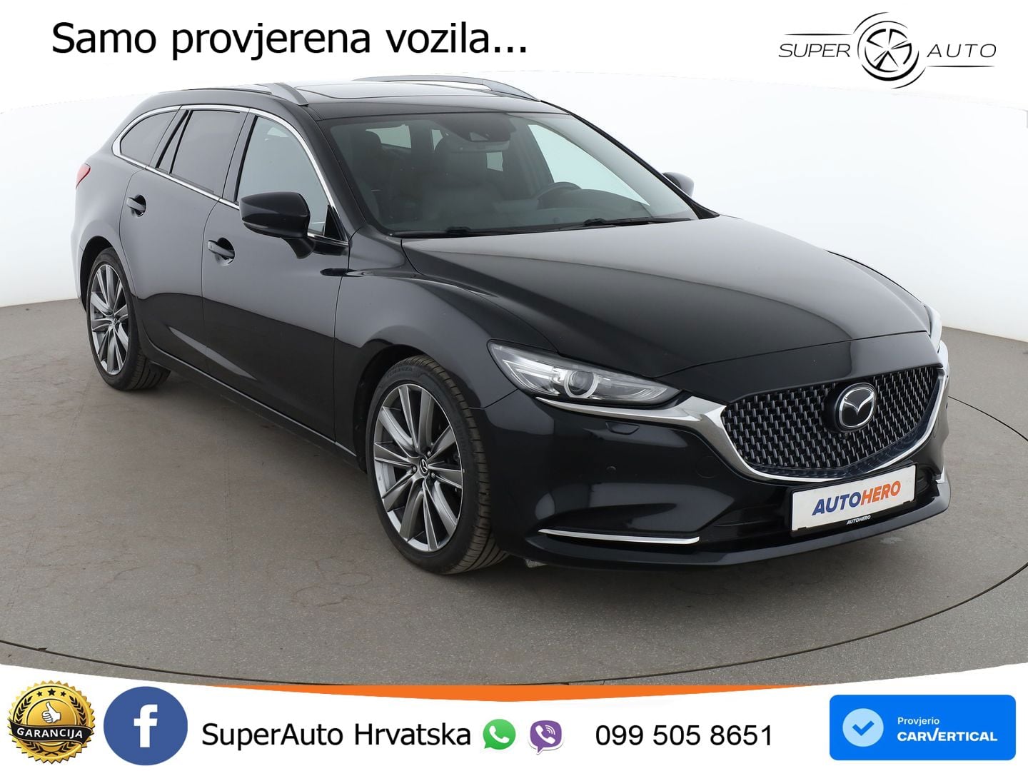 Mazda 6 Sport Combi 2.2 SKYACTIV-D (184 KS) AWD SKYACTIV-Drive LED+GR SJED+ACC