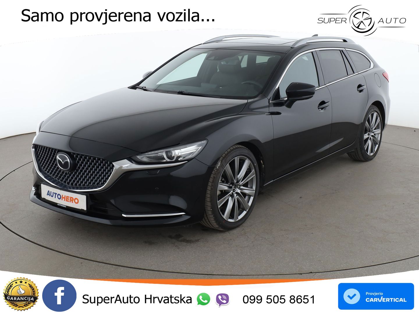 Mazda 6 Sport Combi 2.2 SKYACTIV-D (184 KS) AWD SKYACTIV-Drive LED+GR SJED+ACC