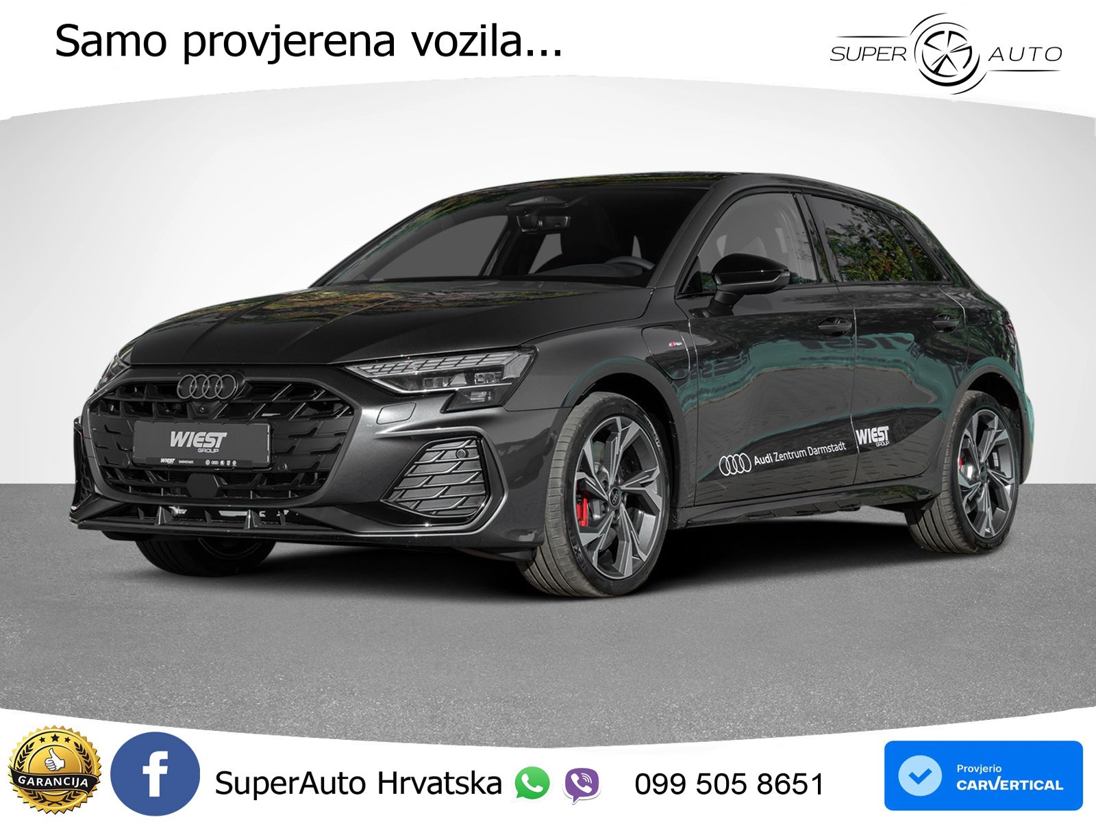 Audi A3 45 TFSIe (272 KS) S tronic S line LED+ACC