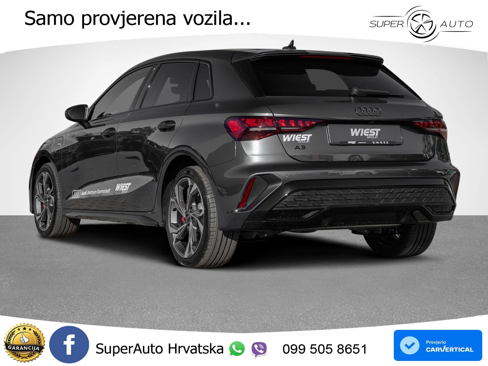 Audi A3 45 TFSIe (272 KS) S tronic S line LED+ACC