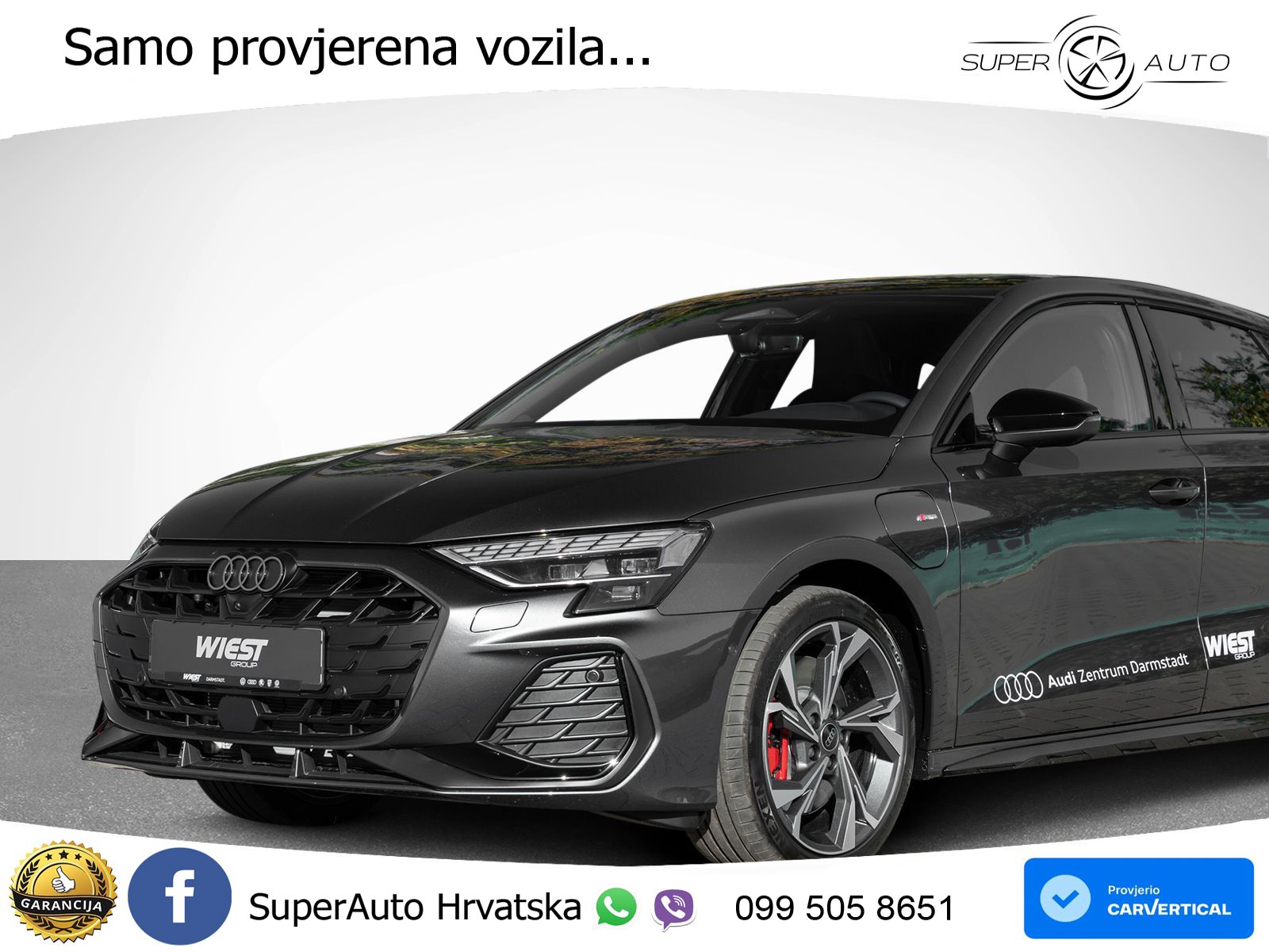 Audi A3 45 TFSIe (272 KS) S tronic S line LED+ACC