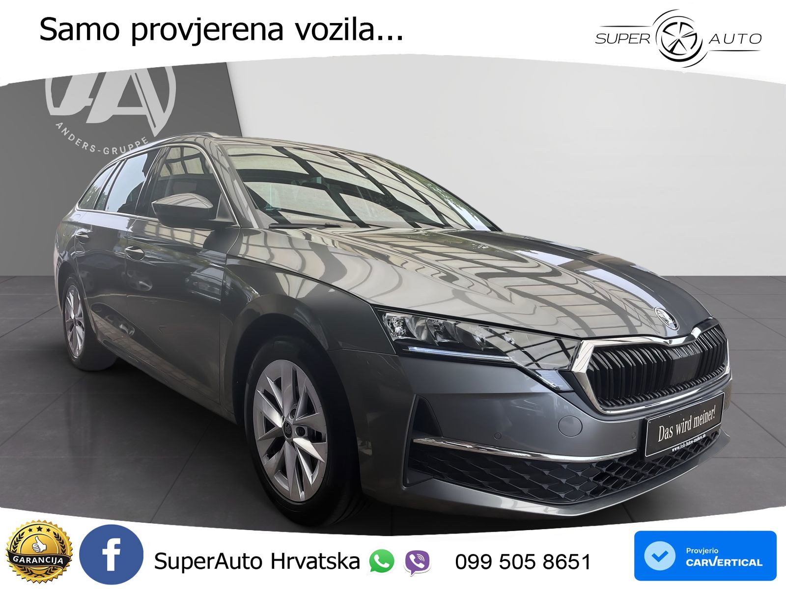 Škoda Octavia Combi 1.5 TSI (150 KS) DSG Selection LED+GR SJED+ACC