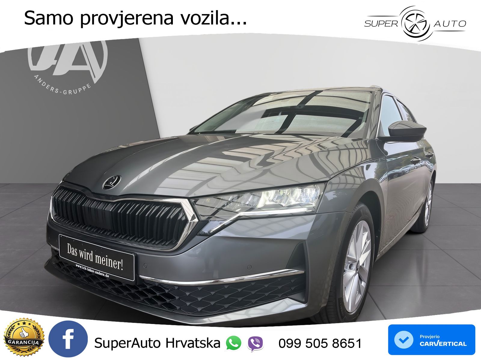 Škoda Octavia Combi 1.5 TSI (150 KS) DSG Selection LED+GR SJED+ACC