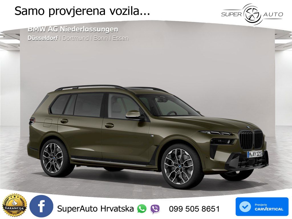 BMW X7 40d (352 KS) xDrive Steptronic M Sport
