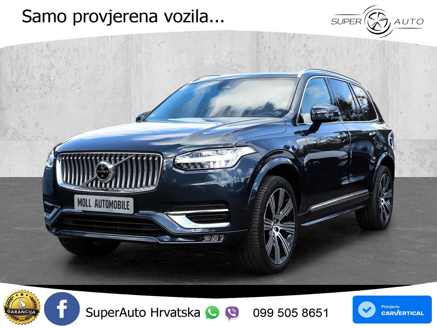 Volvo XC90 2.0 B5 Diesel AWD Automatic LED+GR SJED+ACC