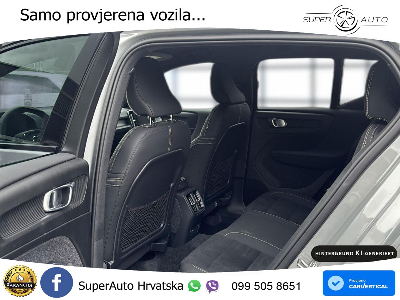Volvo XC40 Recharge 82 kWh 252 KS Single Motor Extended Range LED+GR SJED+ACC