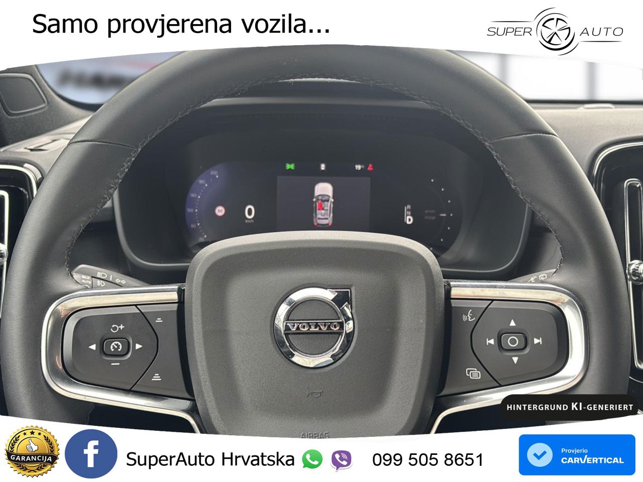 Volvo XC40 Recharge 82 kWh 252 KS Single Motor Extended Range LED+GR SJED+ACC