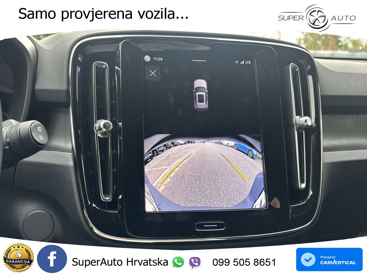 Volvo XC40 Recharge 82 kWh 252 KS Single Motor Extended Range LED+GR SJED+ACC