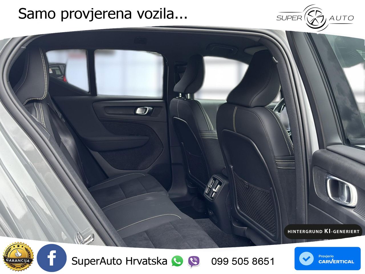 Volvo XC40 Recharge 82 kWh 252 KS Single Motor Extended Range LED+GR SJED+ACC