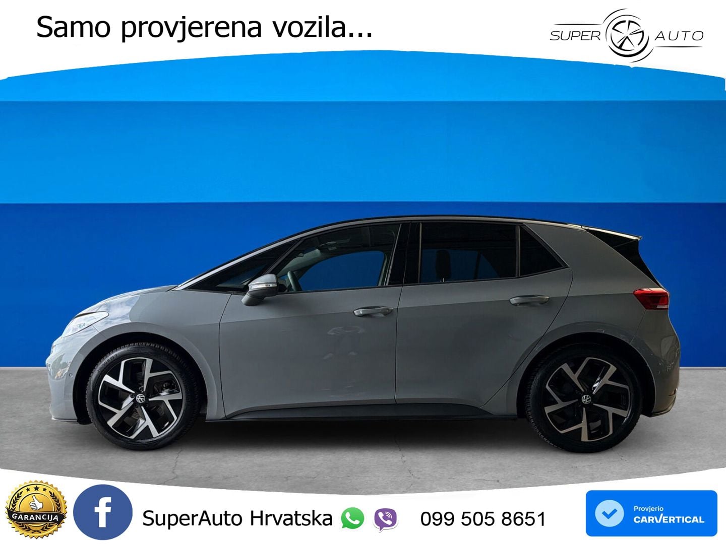Volkswagen ID.3 Pro 62 kWh (204 KS) LED+GR SJED+ACC