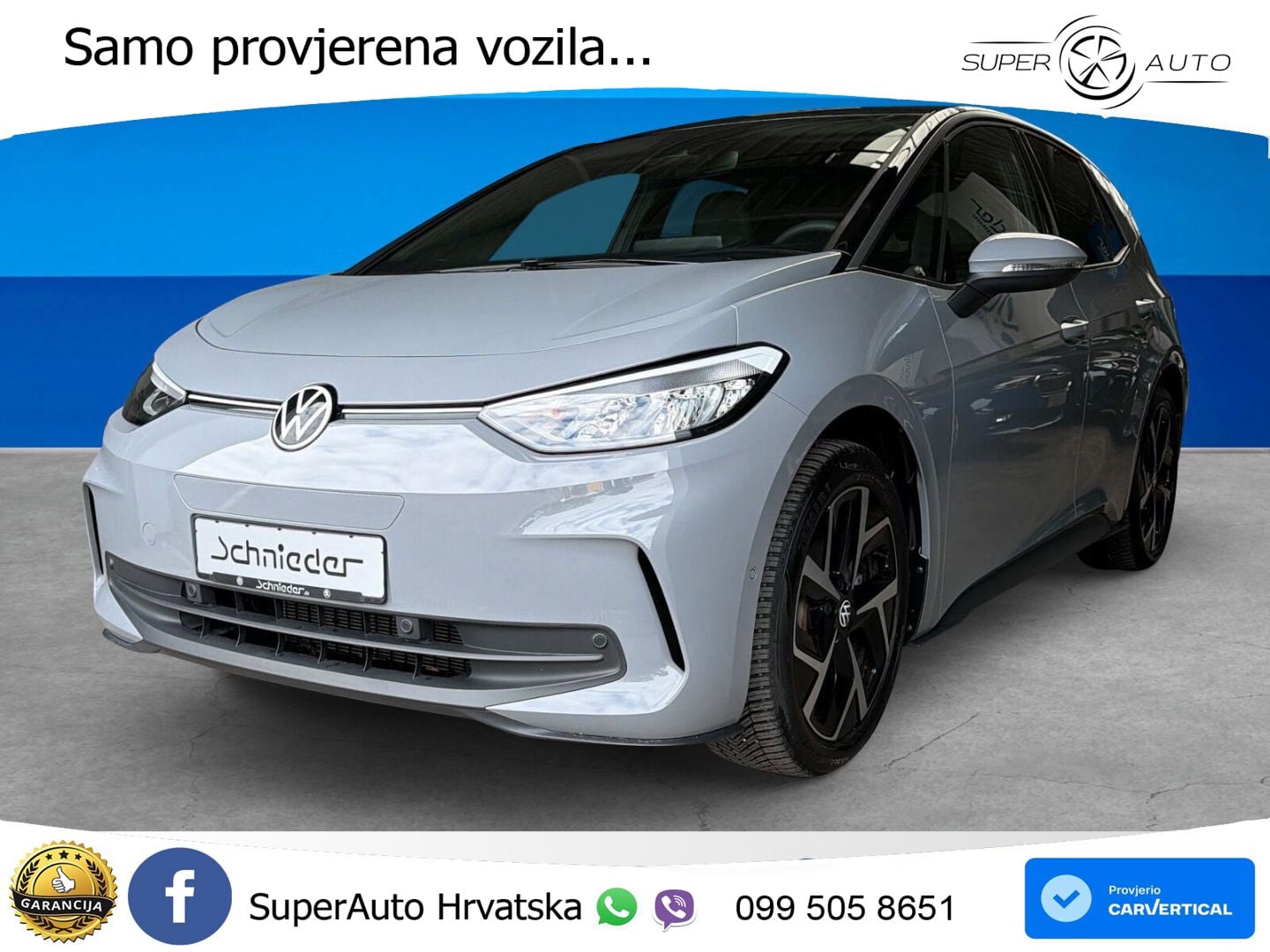 Volkswagen ID.3 Pro 62 kWh (204 KS) LED+GR SJED+ACC
