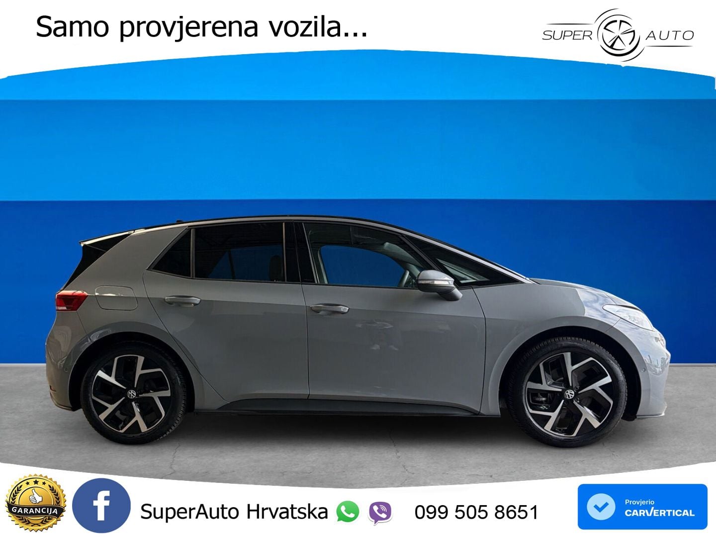 Volkswagen ID.3 Pro 62 kWh (204 KS) LED+GR SJED+ACC