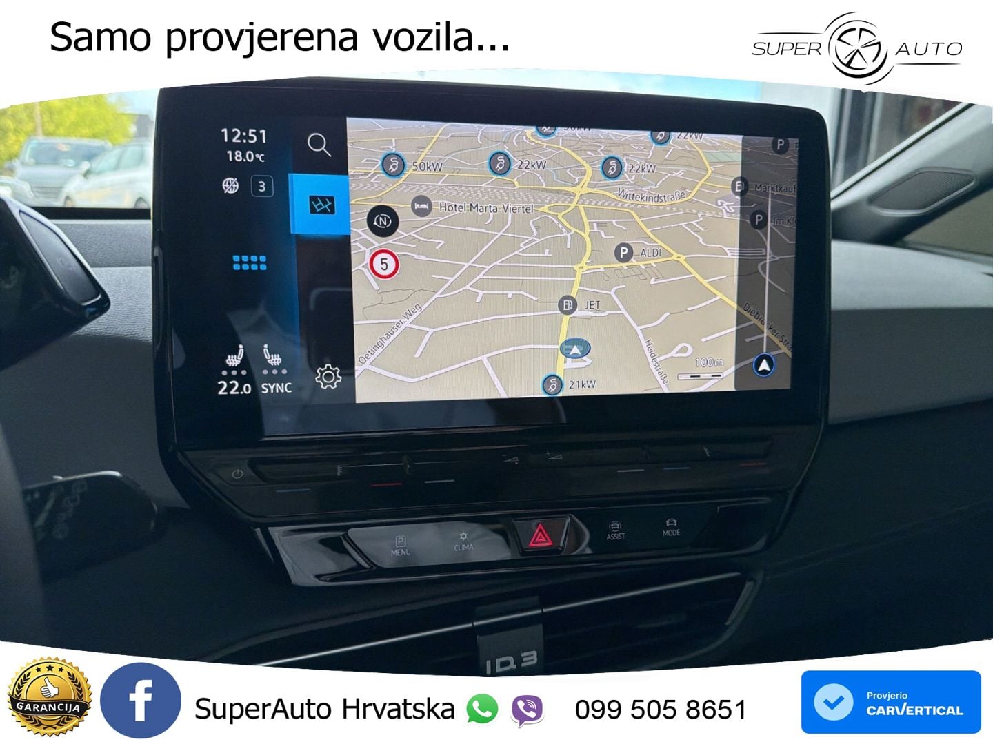 Volkswagen ID.3 Pro 62 kWh (204 KS) LED+GR SJED+ACC