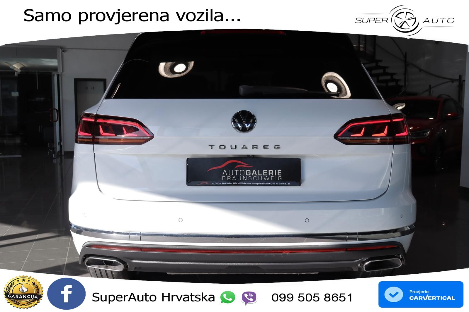 Volkswagen Touareg 3.0 V6 TDI (231 KS) 4MOTION Tiptronic MATRIX+GR SJED+KAM