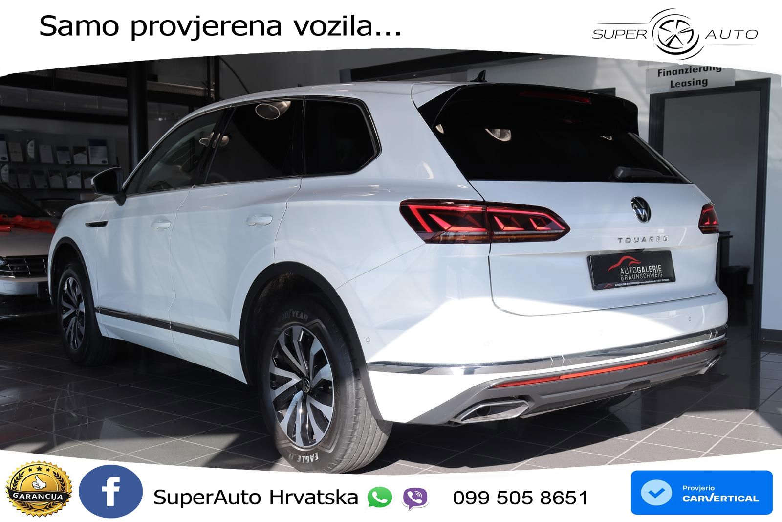 Volkswagen Touareg 3.0 V6 TDI (231 KS) 4MOTION Tiptronic MATRIX+GR SJED+KAM