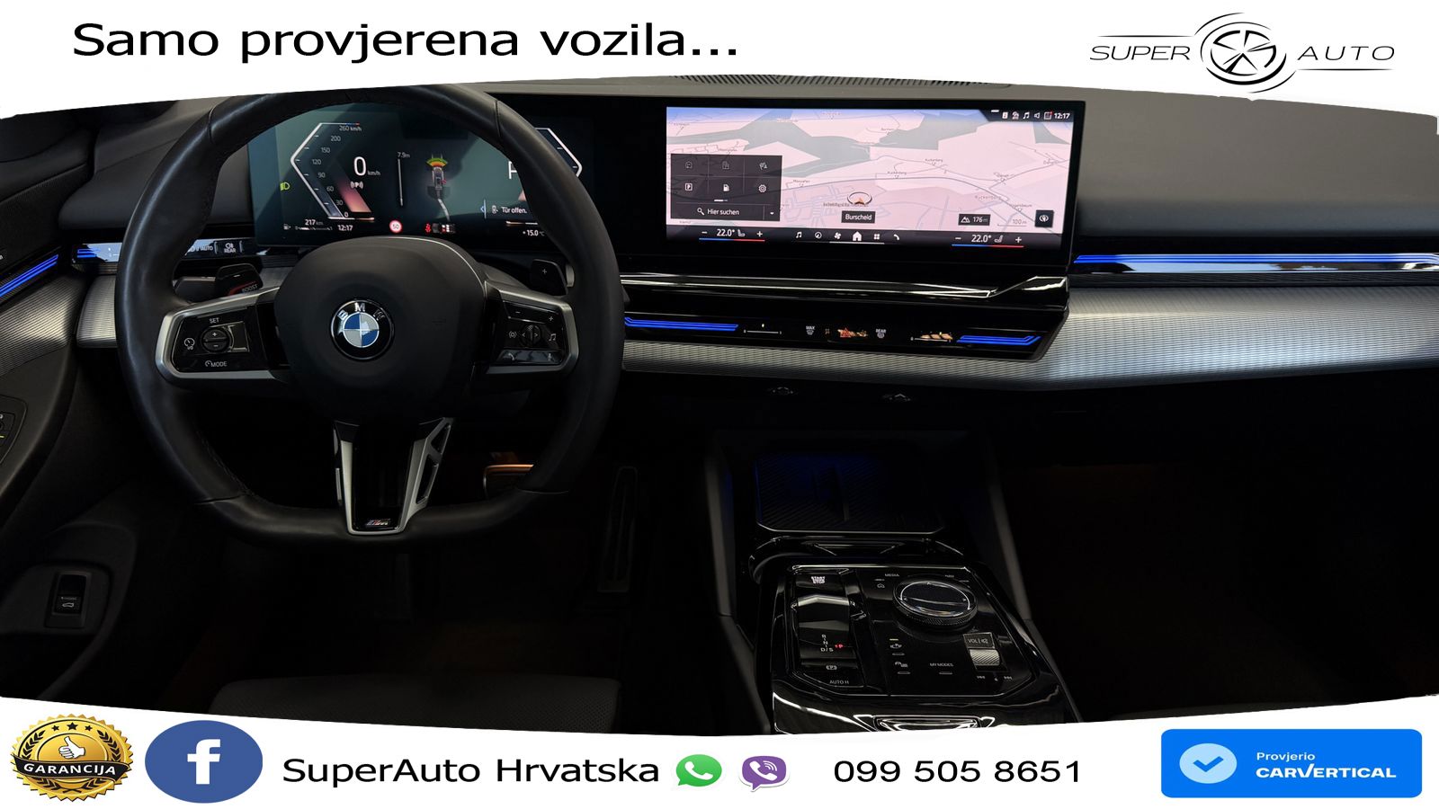 BMW 520d Touring (197 KS) xDrive Steptronic M Sport LED+GR SJED+ACC