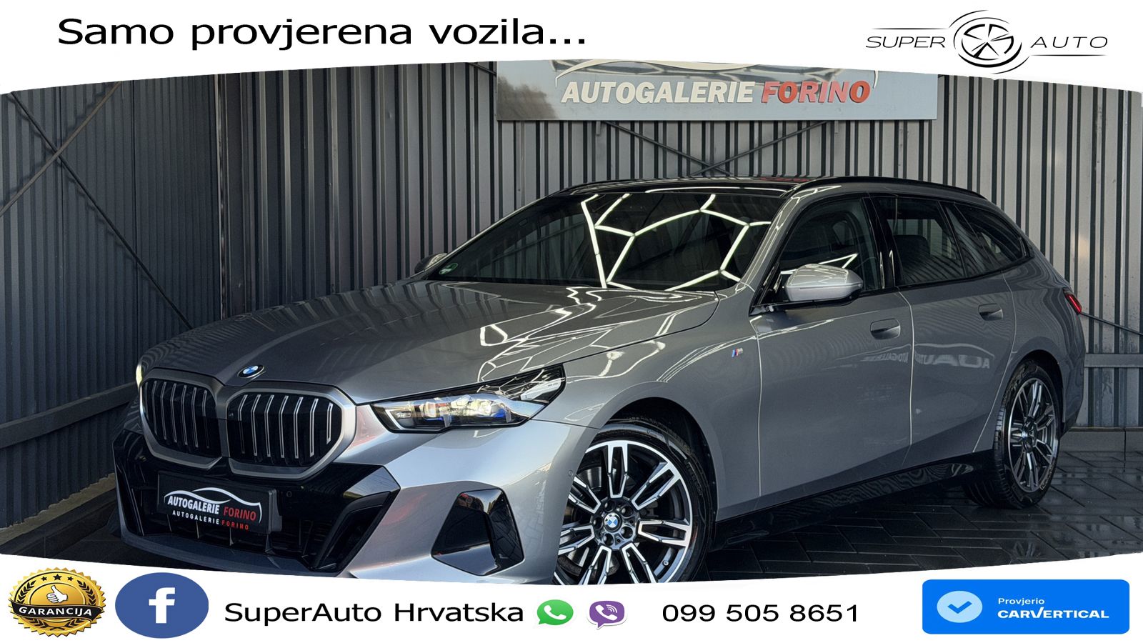 BMW 520d Touring (197 KS) xDrive Steptronic M Sport LED+GR SJED+ACC