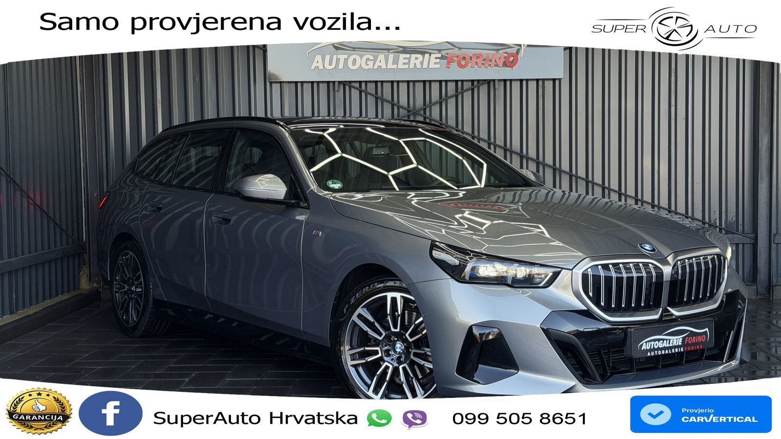 BMW 520d Touring (197 KS) xDrive Steptronic M Sport LED+GR SJED+ACC