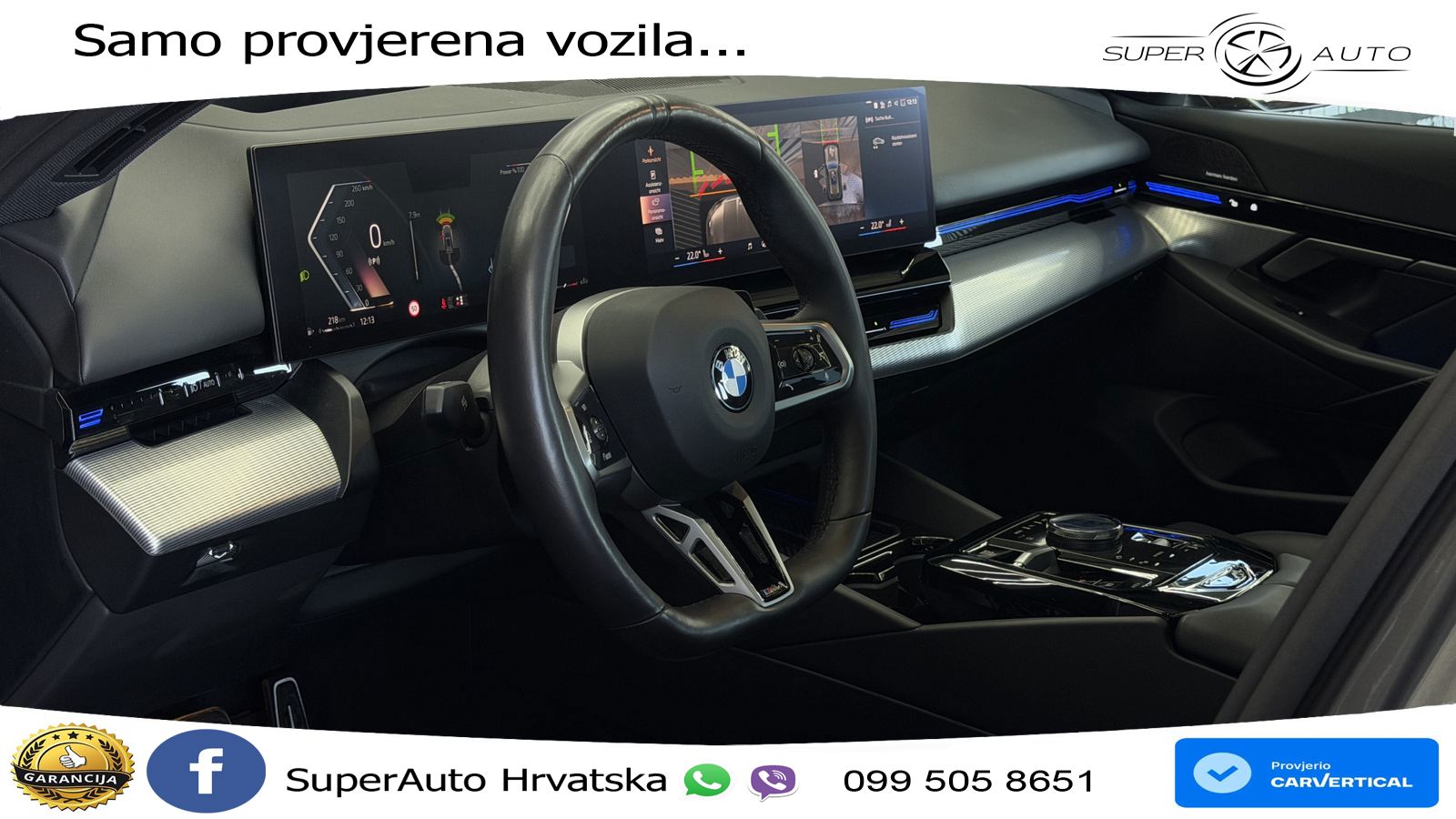BMW 520d Touring (197 KS) xDrive Steptronic M Sport LED+GR SJED+ACC