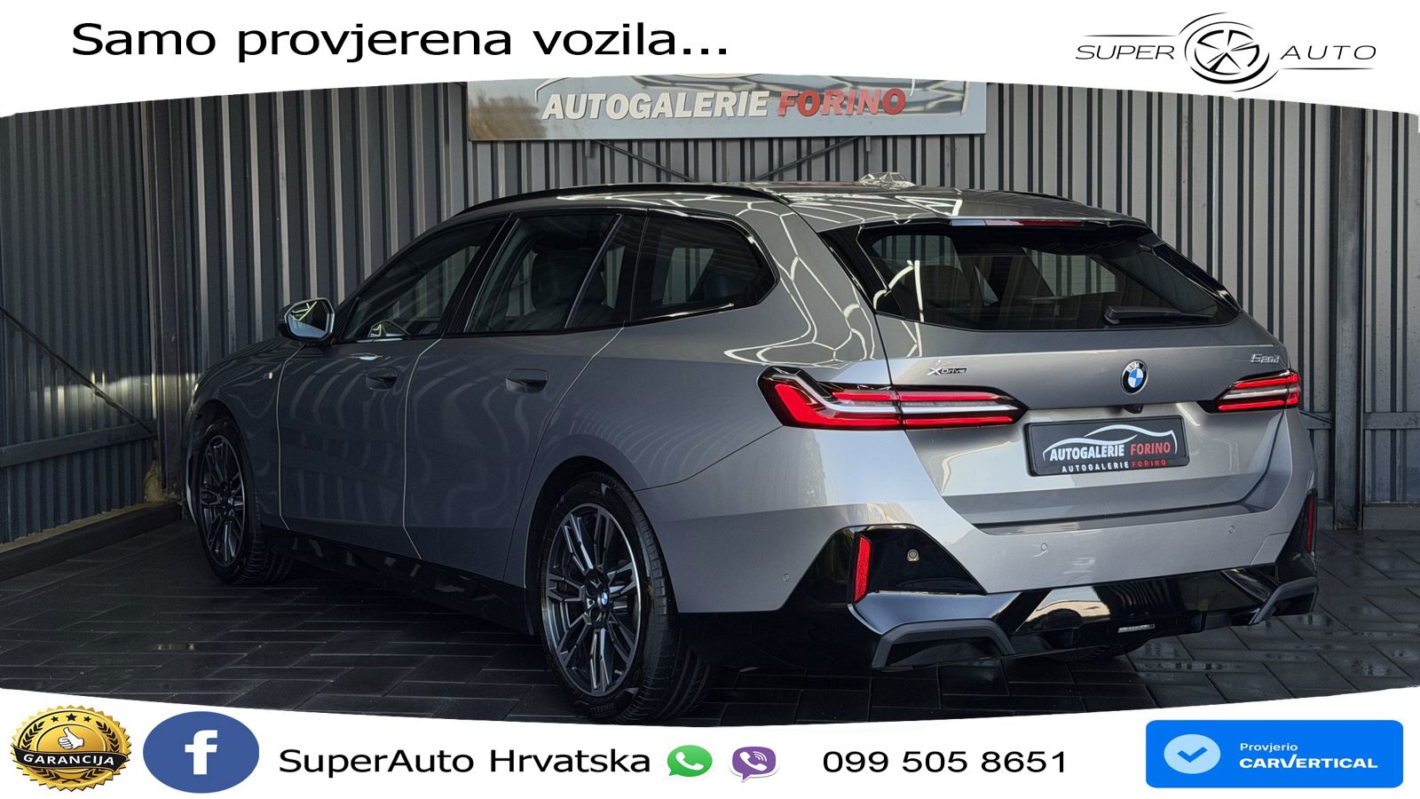 BMW 520d Touring (197 KS) xDrive Steptronic M Sport LED+GR SJED+ACC