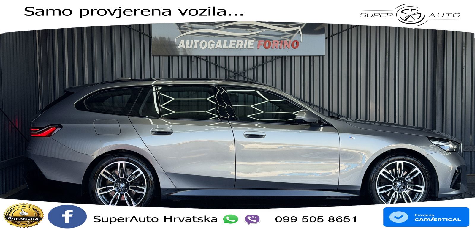 BMW 520d Touring (197 KS) xDrive Steptronic M Sport LED+GR SJED+ACC