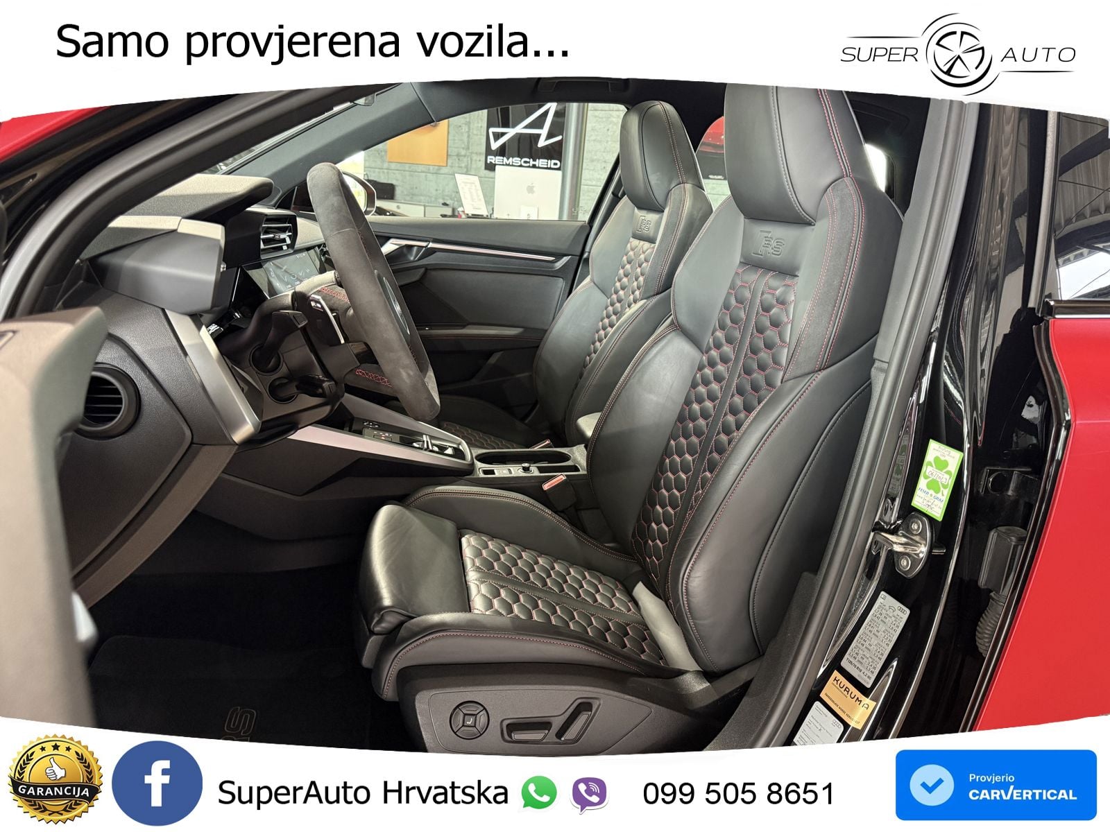 Audi RS3 Sedan 2.5 TFSI (400 KS) quattro S tronic MATRIX+GR SJED+KAM