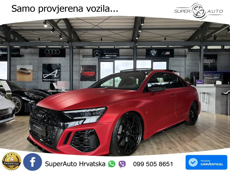 Audi RS3 Sedan 2.5 TFSI (400 KS) quattro S tronic MATRIX+GR SJED+KAM