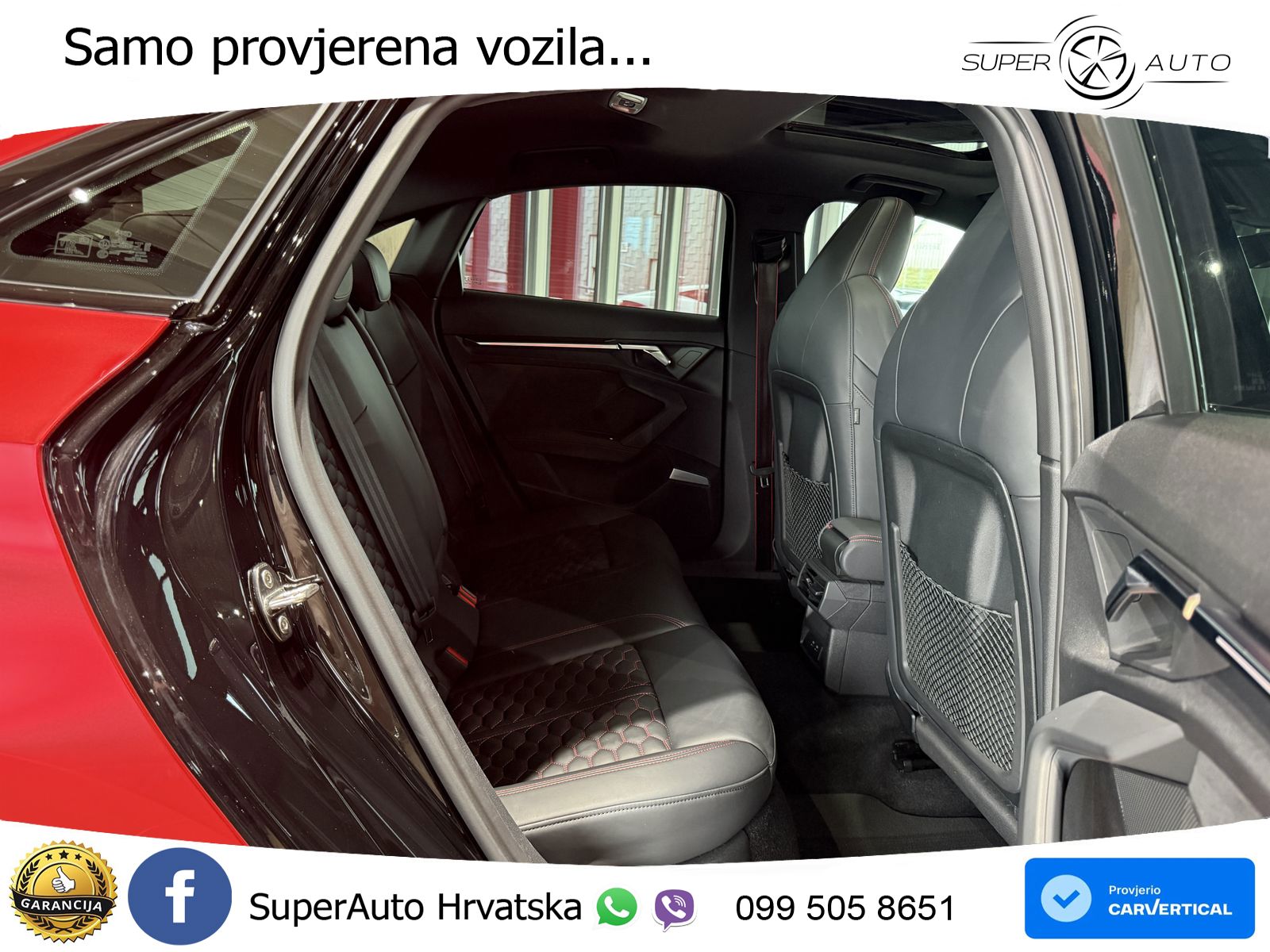 Audi RS3 Sedan 2.5 TFSI (400 KS) quattro S tronic MATRIX+GR SJED+KAM