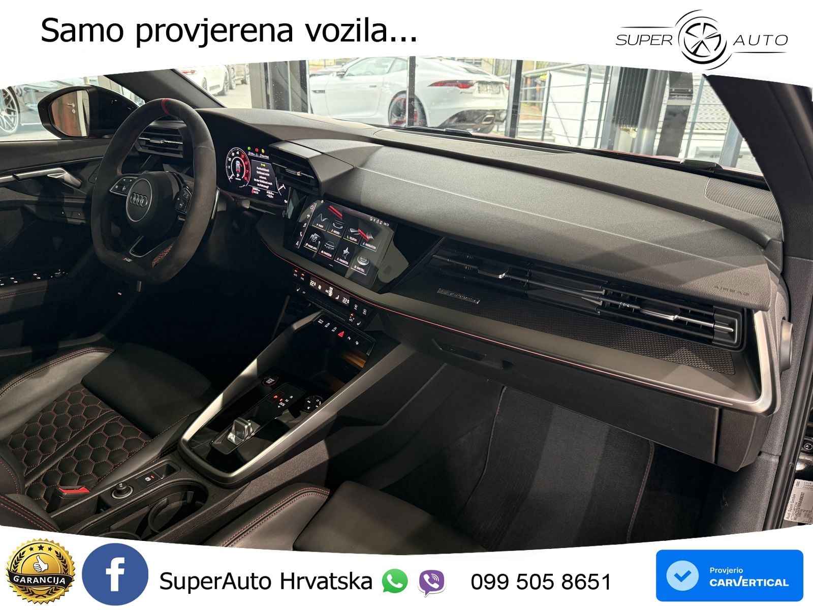 Audi RS3 Sedan 2.5 TFSI (400 KS) quattro S tronic MATRIX+GR SJED+KAM