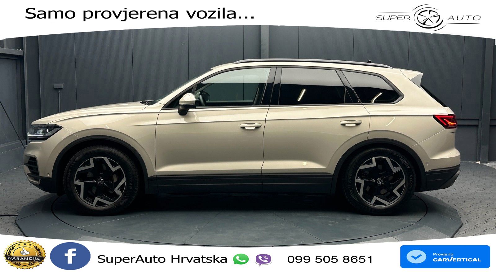 Volkswagen Touareg 3.0 V6 TDI (231 KS) 4MOTION Tiptronic ZRAČNI+ACC+GR SJED+KAM