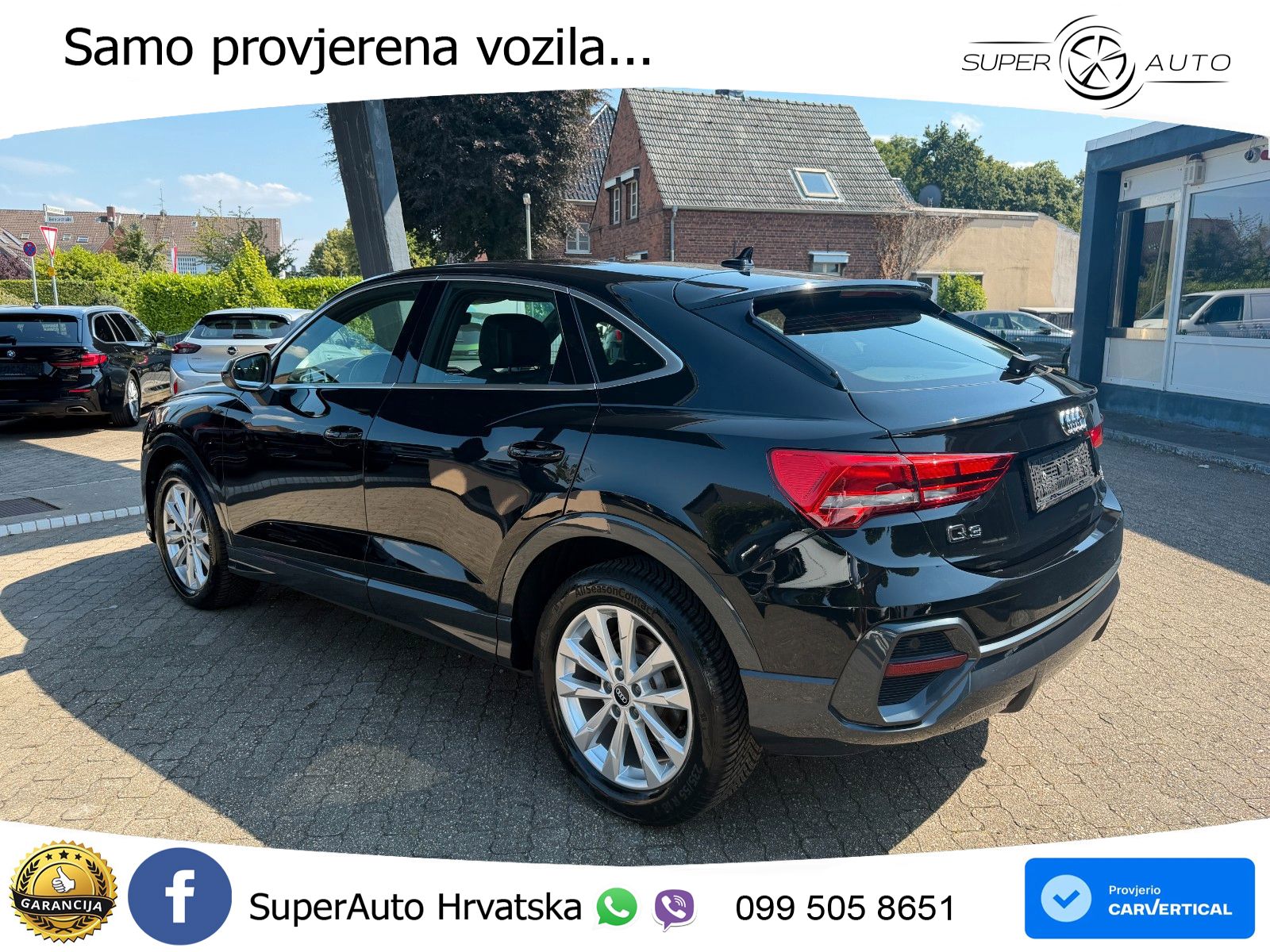 Audi Q3 Sportback 35 TDI (150 KS) quattro S tronic S line LED+GR SJED+ACC