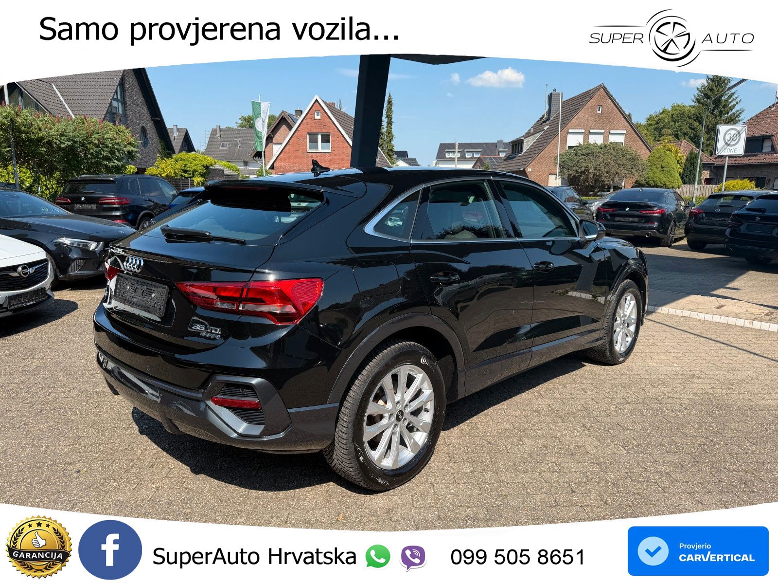 Audi Q3 Sportback 35 TDI (150 KS) quattro S tronic S line LED+GR SJED+ACC