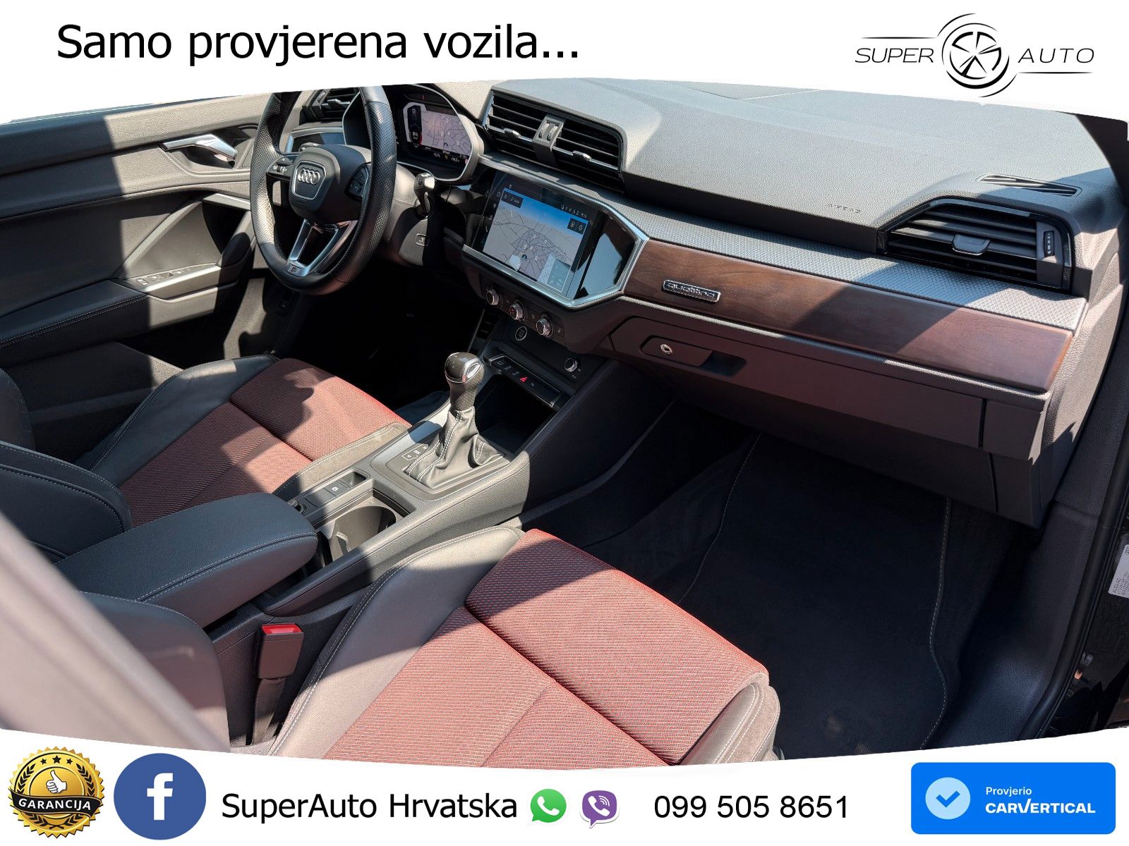 Audi Q3 Sportback 35 TDI (150 KS) quattro S tronic S line LED+GR SJED+ACC