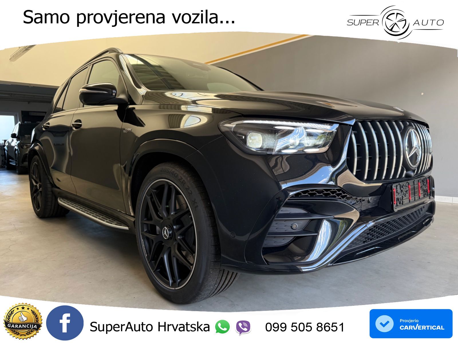 Mercedes AMG GLE 53 (435 KS) EQ Boost 4MATIC+ AMG SPEEDSHIFT TCT 9G ACC+HEAD+4xGR SJED+360+PANO
