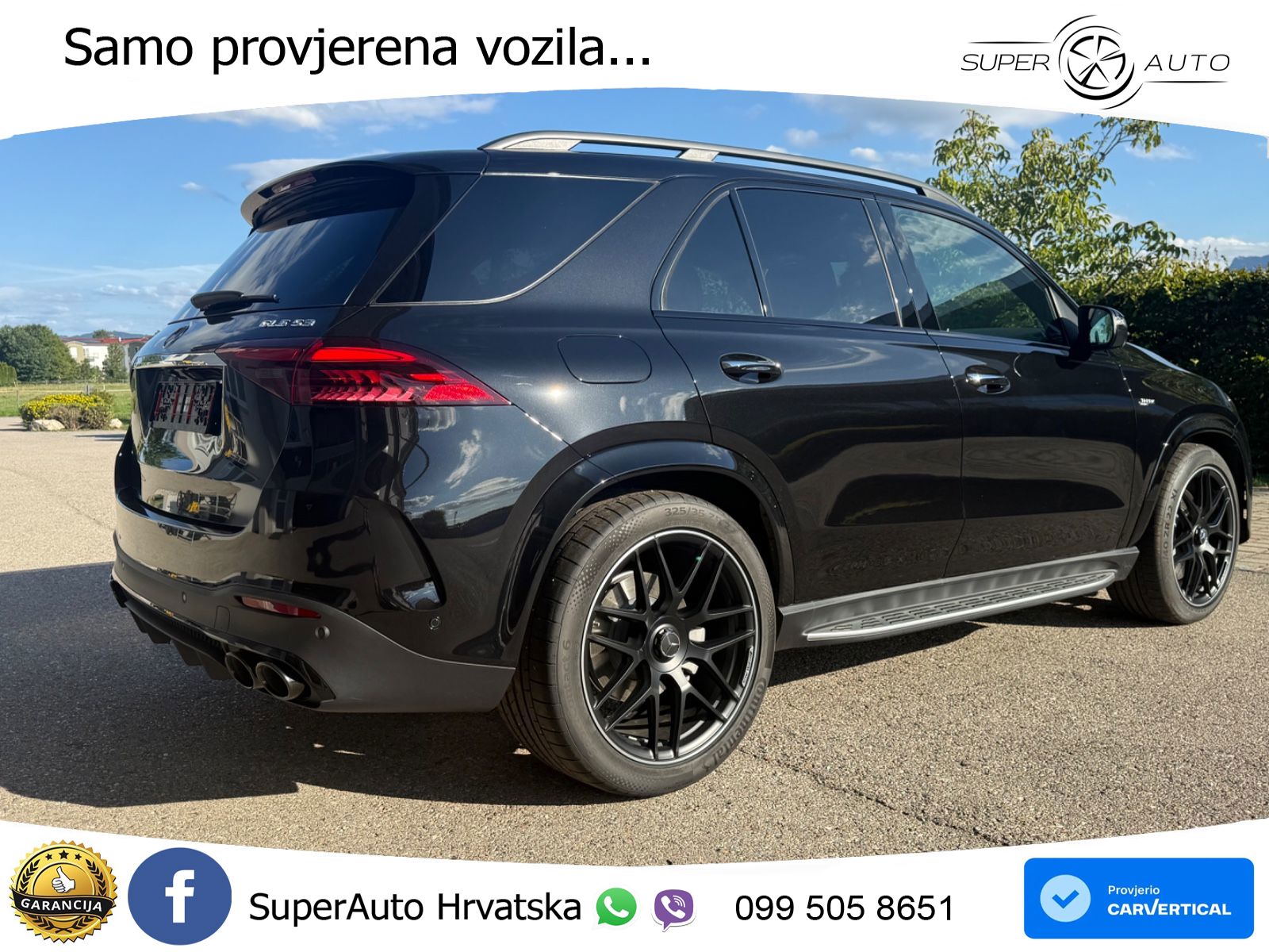 Mercedes AMG GLE 53 (435 KS) EQ Boost 4MATIC+ AMG SPEEDSHIFT TCT 9G ACC+HEAD+4xGR SJED+360+PANO