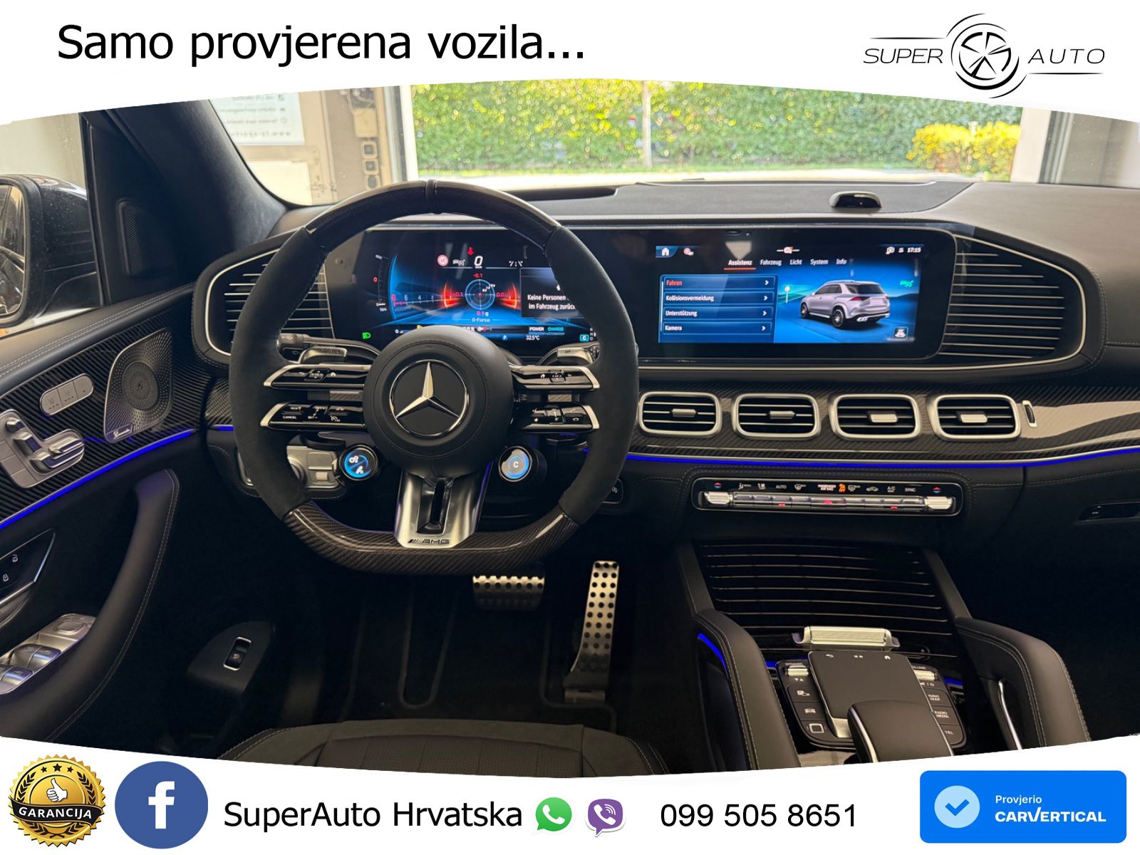 Mercedes AMG GLE 53 (435 KS) EQ Boost 4MATIC+ AMG SPEEDSHIFT TCT 9G ACC+HEAD+4xGR SJED+360+PANO