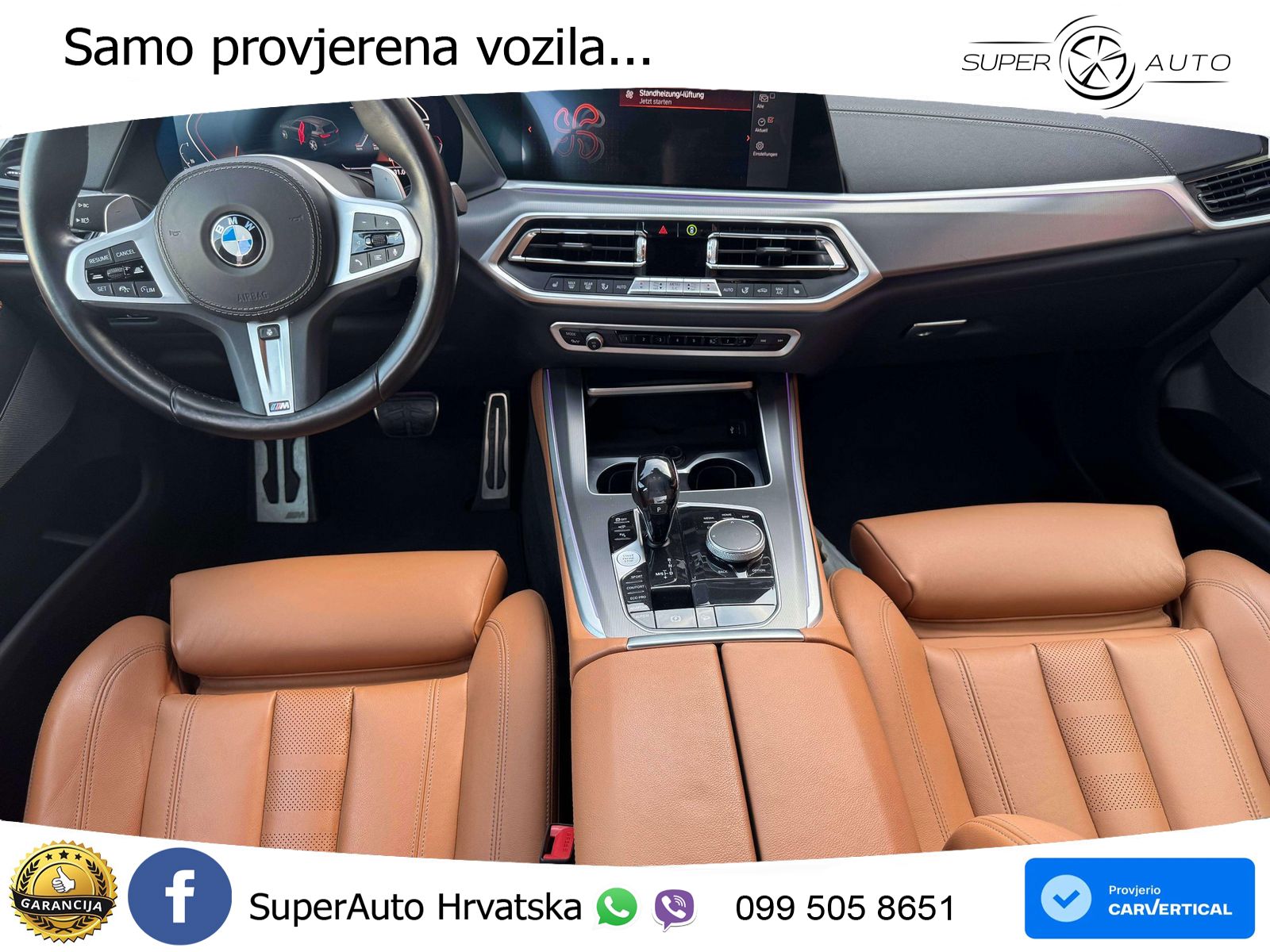 BMW X5 30d (286 KS) xDrive Steptronic M Sport ZRAČNI+ACC+4xGR SJED+KAM