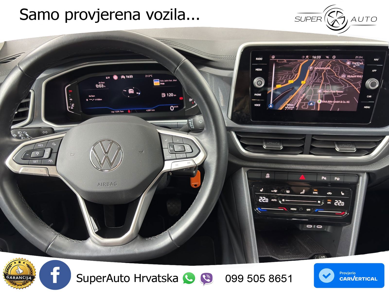 Volkswagen T-Roc I 1.5 TSI (150 KS) LED+GR SJED+ACC