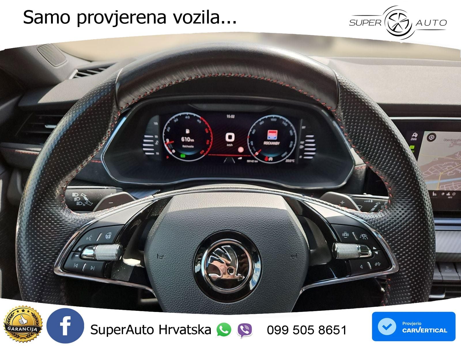 Škoda Octavia Combi RS 2.0 TDI (200 KS) 4x4 DSG LED+GR SJED+ACC