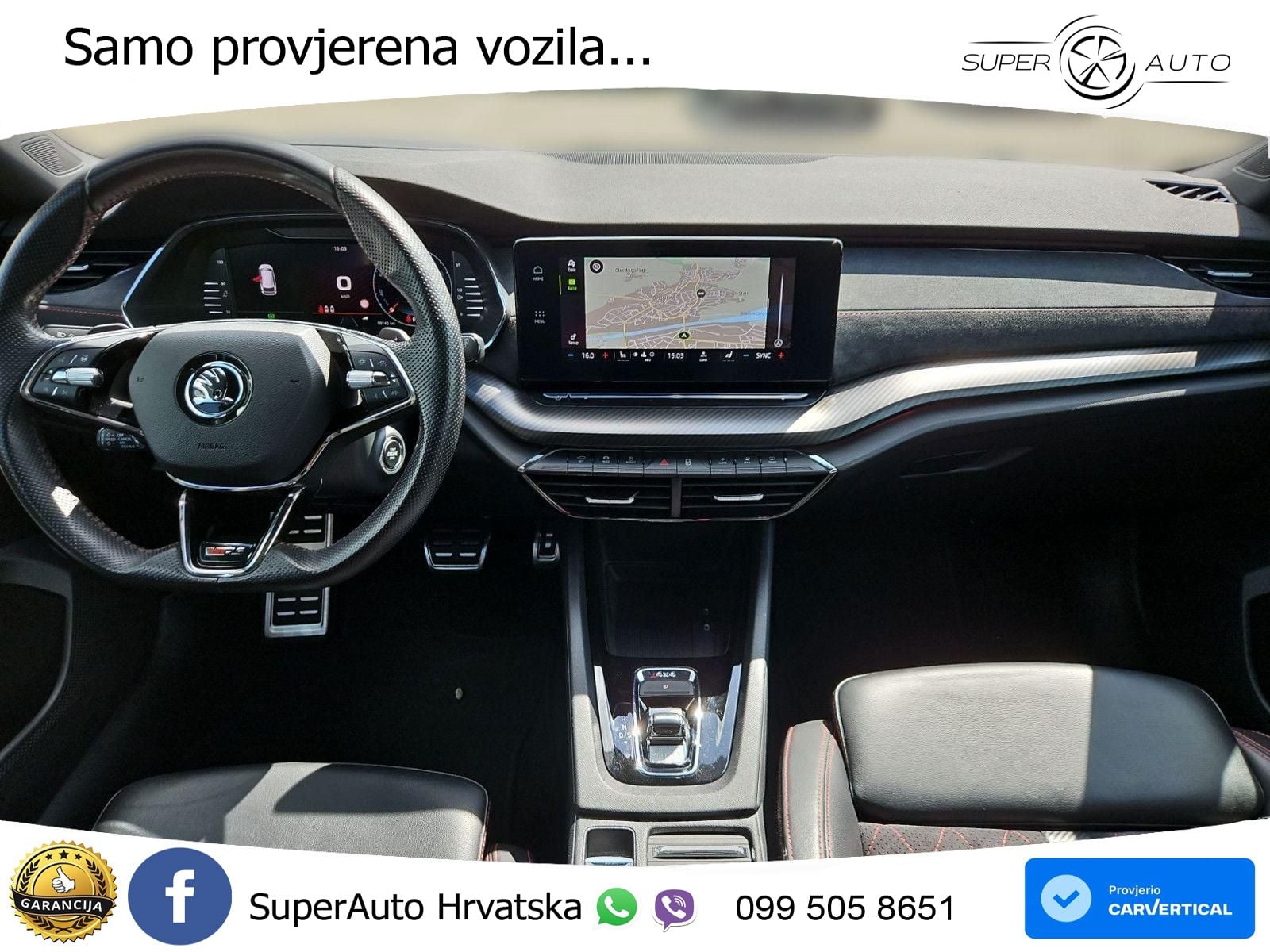 Škoda Octavia Combi RS 2.0 TDI (200 KS) 4x4 DSG LED+GR SJED+ACC