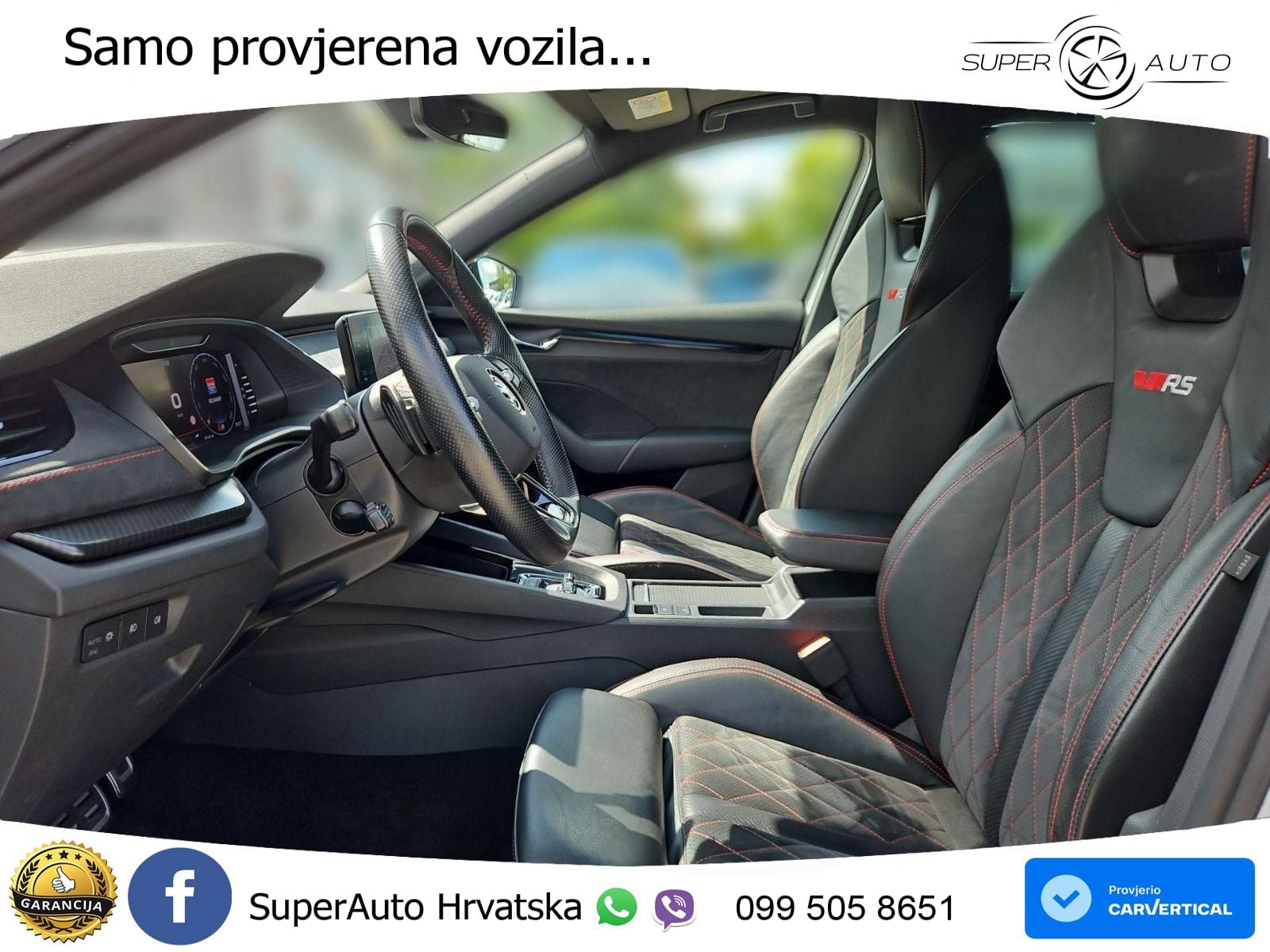 Škoda Octavia Combi RS 2.0 TDI (200 KS) 4x4 DSG LED+GR SJED+ACC