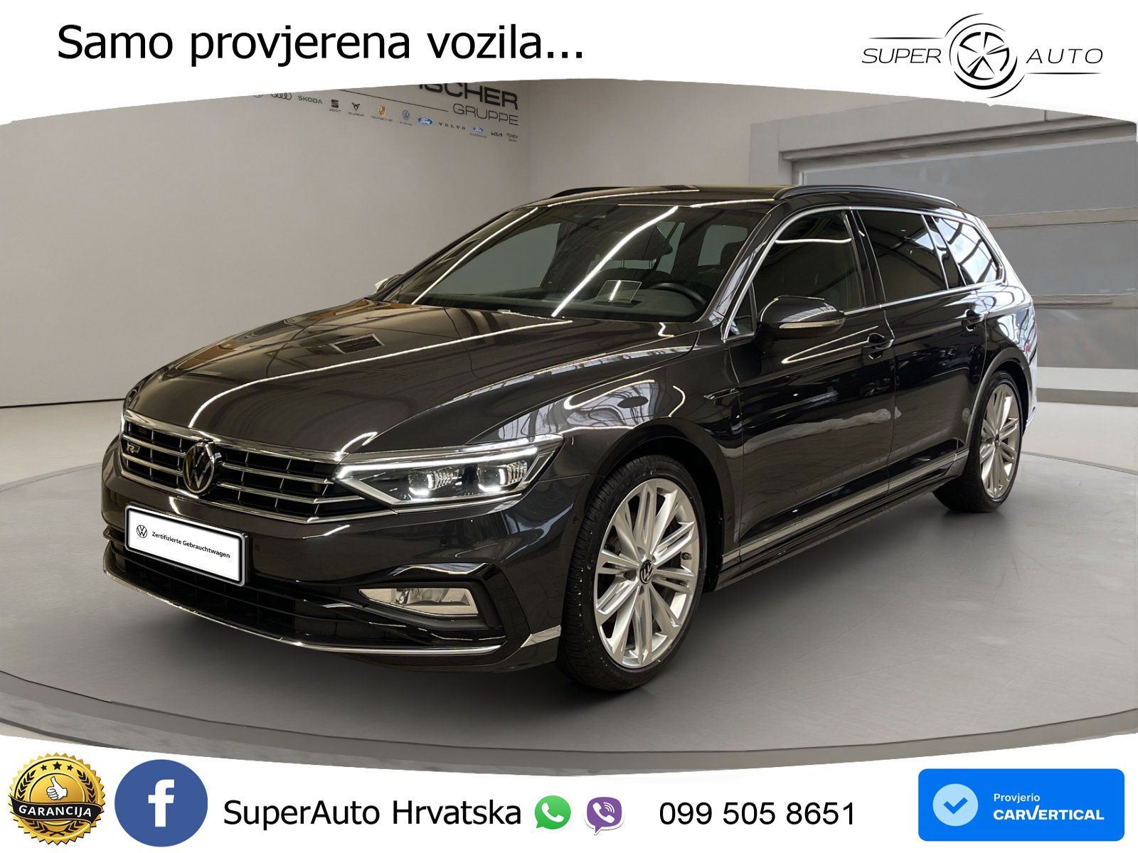 Volkswagen Passat Variant 2.0 TDI (200 KS) DSG Business MATRIX+GR SJED+KAM