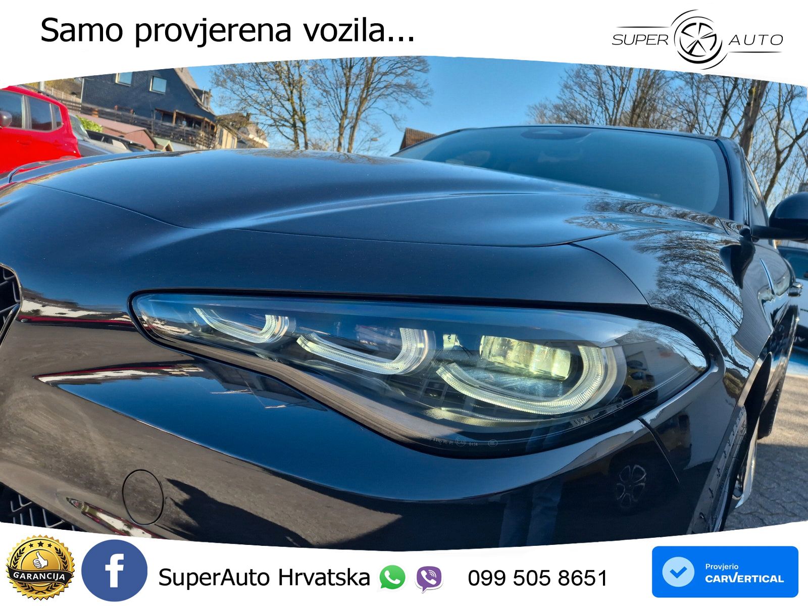 Alfa Romeo Giulia Quadrifoglio 2.9 V6 Bi-Turbo (520 KS) Automatic LED+GR SJED+ACC