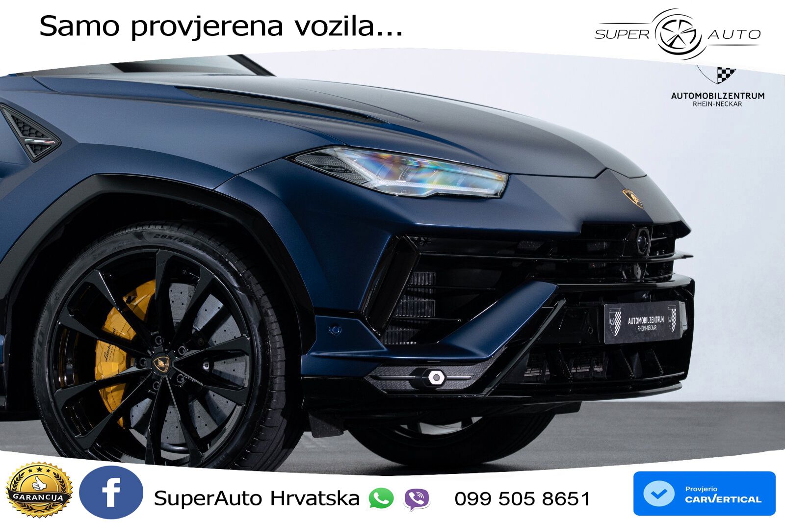 Lamborghini Urus S 4.0 V8 (666 KS) 4WD Automatic LED+GR SJED+ACC